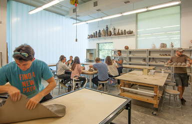 ceramics class