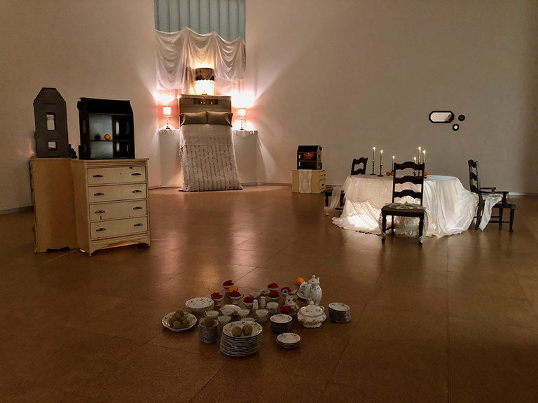 Stacey Lee Gee's MFA installation
