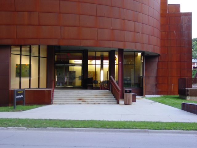Art Building West entrance