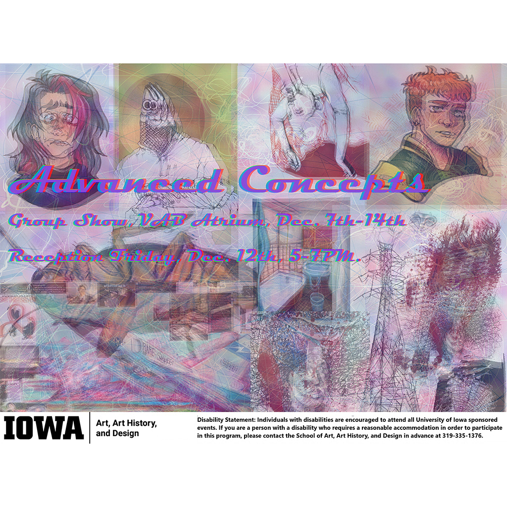 Advanced Concepts Group Show - School of Art, Art History, and Design promotional image
