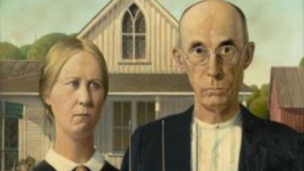 This is a picture of American Gothic