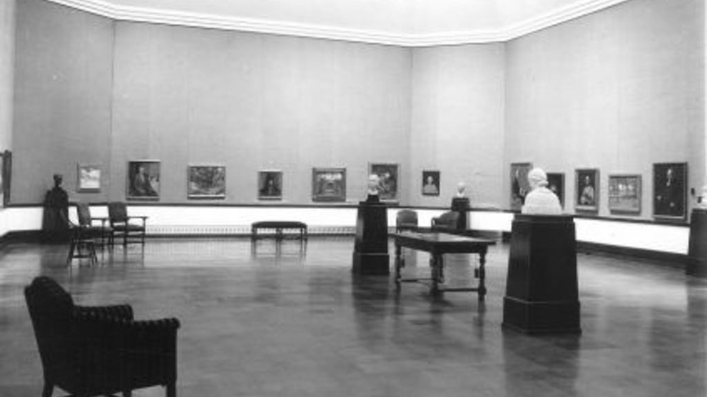 This is a picture of the Art Building Gallery