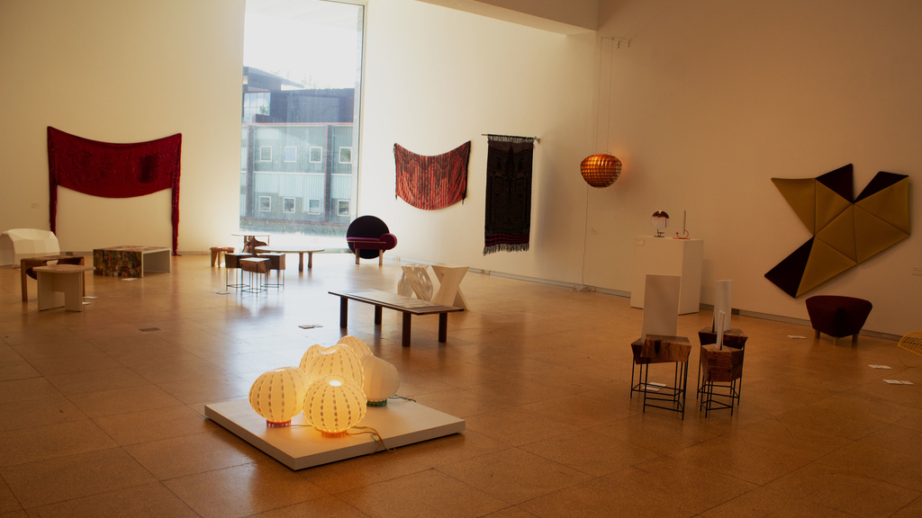 Image of 3D Design Invitational inside of gallery