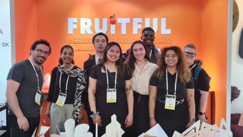 3D program students at ICFF