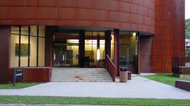 Art Building West entrance